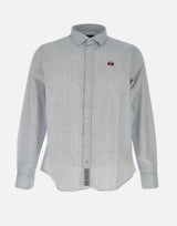 "Printed popeline shirt" MAC014 PP721F0124 LA MARTINA 