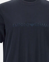 T-shirt  in cotone e lyocell EM001070 AF13747UB118 EMPORIO ARMANI 