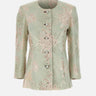 Giacca sartoriale jacquard WT002 LTGREEN JACQUES WEI 