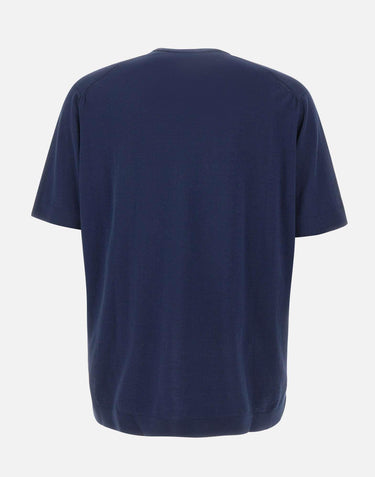 T-shirt in crêpe di cotone TS0MC CR14R880 FILIPPO DE LAURENTIIS 