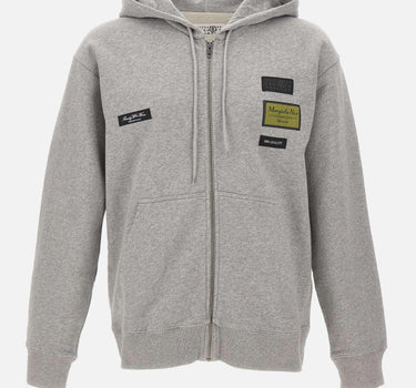 Felpa con patch logo SH0HG0007 M25025853M MM6 MAISON MARGIELA 