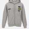 Felpa con patch logo SH0HG0007 M25025853M MM6 MAISON MARGIELA 