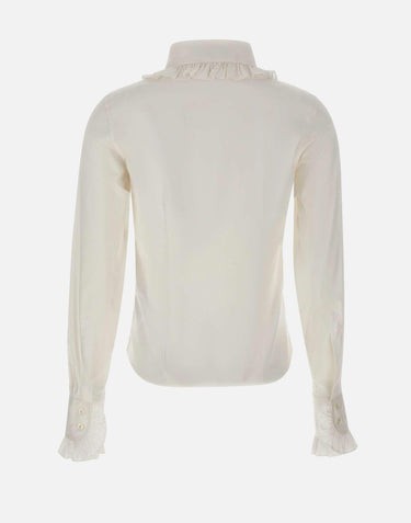 "Toulouse Frill Shirt" 1501006C W018MA401 VIVIENNE WESTWOOD 