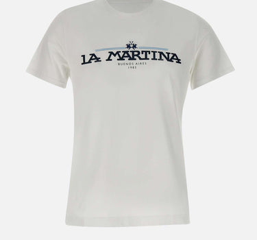 T-shirt in jersey di cotone MAR304 JS20600001 LA MARTINA 