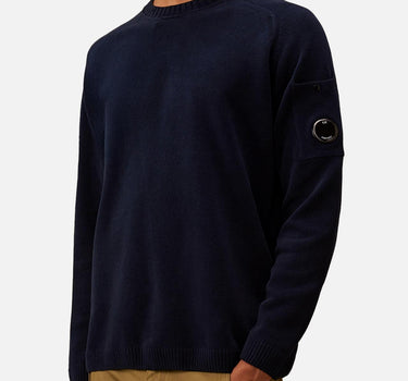 Maglia in ciniglia di cotone 20CMKN117A 005687G889 C.P. COMPANY 