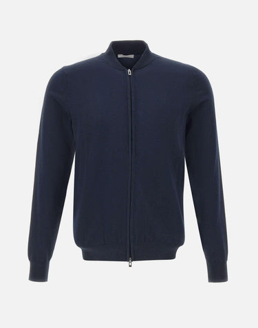 Cardigan in cotone full zip DK17012 BLUNOTTE DIKTAT 