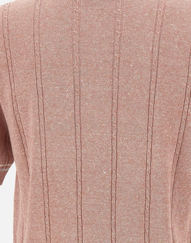 Polo in misto cotone e lino M76MAGM42 MAG0M018991301 ELEVENTY 