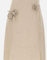 Gonna "Flower" COPJ123F2060 BEI COPERNI 