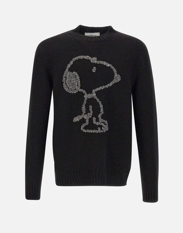 Maglione in lana e alpaca A0247074 9000 ICEBERG 