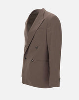 Blazer doppiopetto relaxed fit in fresco lana stretch 4032G2002Y 26000029 MANUEL RITZ 