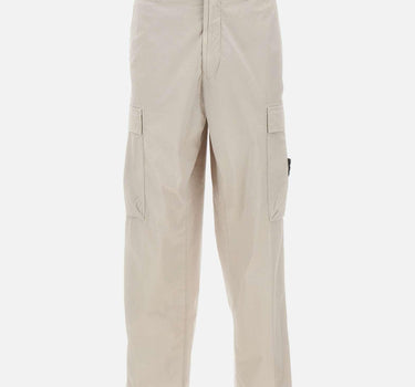 Pantalone in tela di cotone stretch "Paracadute" 3100043S0003 V0061 STONE ISLAND 