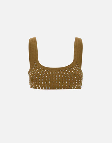 Bralette The Attico in cotone 251WCL00006 JJJ051TR081 THE ATTICO 