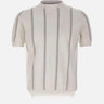 Maglia in cotone gessata M76MAGM68 MAG0M042011303 ELEVENTY 