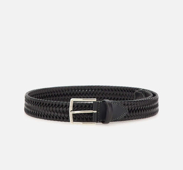 Cintura in pelle 105AP4512AI BLKGREY ATHISON 