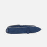 Cintura "Nobukle Bull" in suede spazzolato NB0060 BLU ORCIANI 