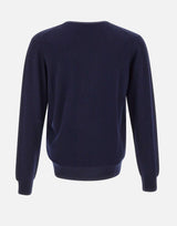 Maglia in lana e cashmere DC918022 NAVY DELLA CIANA CASHMERE 