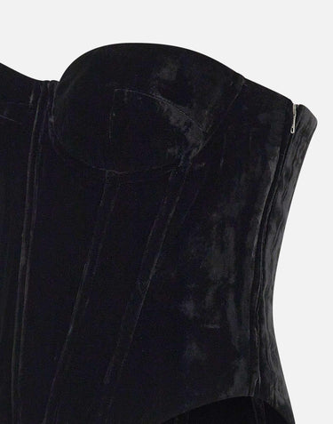 "Velvet Bustier Top" 115256 100 ROTATE BIRGER CHRISTENSEN 