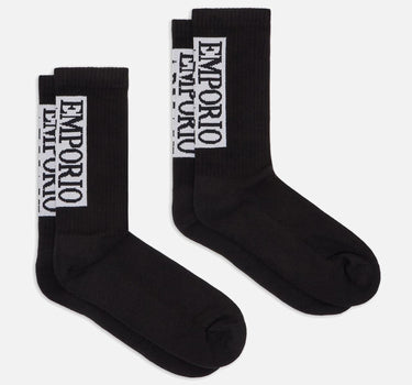 Set due paia di calze in spugna EM000543 AF18263MC105 EMPORIO ARMANI 