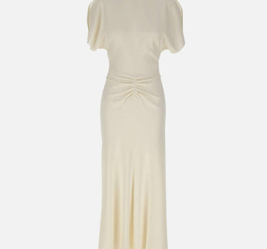 Abito midi "Bela" 1226WDR005227A IVORY VICTORIA BECKHAM 