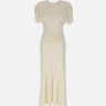 Abito midi "Bela" 1226WDR005227A IVORY VICTORIA BECKHAM 