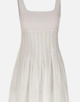 Abito in popeline con gonna ampia 2616221022600 001 MAX MARA STUDIO 