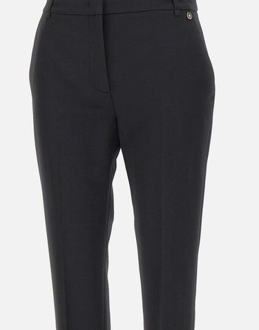Pantaloni in tessuto crepe stretch CF4411T2200 22222 LIU-JO 