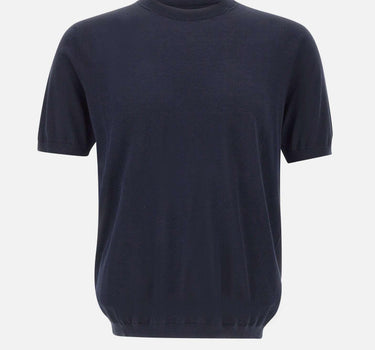 Maglia a maniche corte in misto seta e cotone 300421 038 KANGRA 
