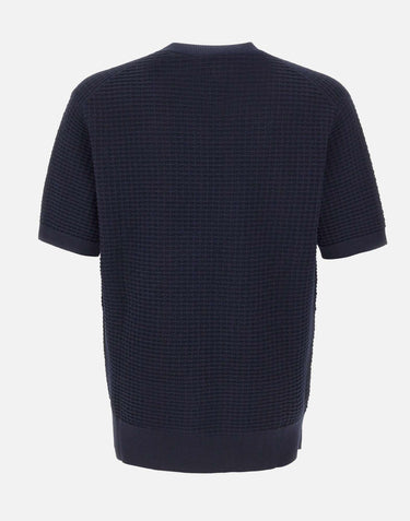 Maglia girocollo in cotone punto alverare 301521 038 KANGRA 