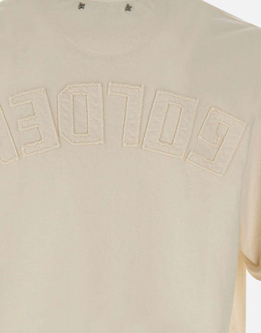 T-shirt in cotone GUP01873 P00157611560 GOLDEN GOOSE 