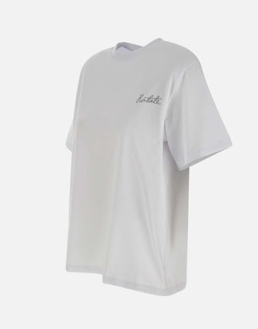 "Boxy logo t-shirt" 112095400 110601 ROTATE BIRGER CHRISTENSEN 