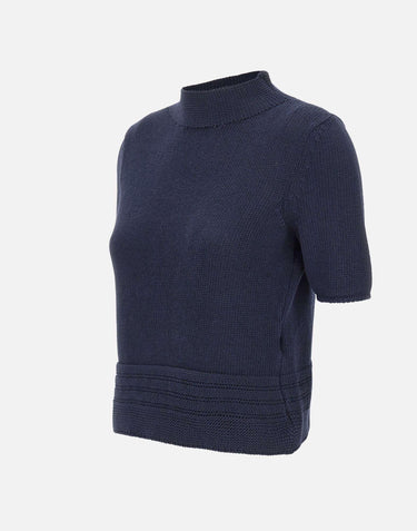 Maglia in cotone a maniche corte 13207 20907598 GRAN SASSO 