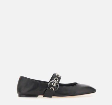 Ballerine "Uma Eyelet" RKLS08FL159 BLACK AEYDE 