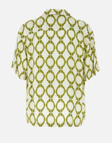 Camicia in viscosa con stampa S6LAMASI076 036 LANEUS 