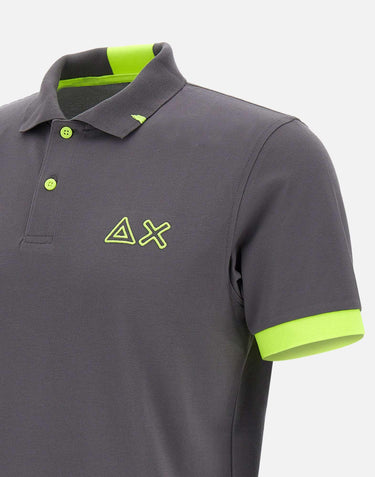 "Polo logo fluo" A35122 99 SUN68 