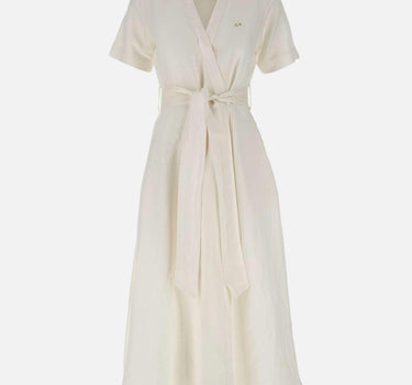 "Dress linen chemisier" S35225 01 SUN68 
