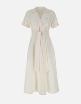 "Dress linen chemisier" S35225 01 SUN68 