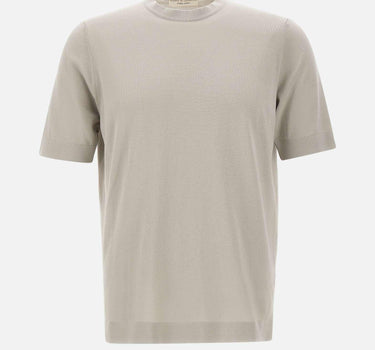 T-shirt in crepe di cotone TS0MC CR14R902 FILIPPO DE LAURENTIIS 