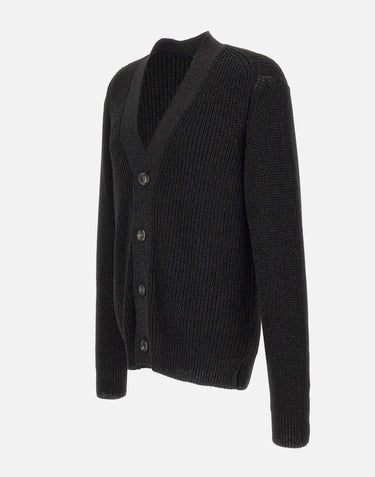 Cardigan in viscosa con lurex EM004122 AF20938OC003 EMPORIO ARMANI 