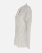 Cardigan lungo punzonato 152004 201 KANGRA 
