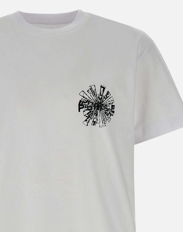 "Textured SS Tee Brilliant t-shirt" P104JWSH225 WHITE PURPLE BRAND 