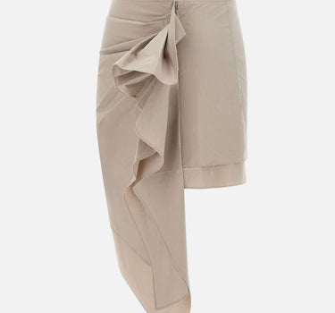 Gonna con drappeggio laterale "Cyprus" 21808 061 THE GARMENT 