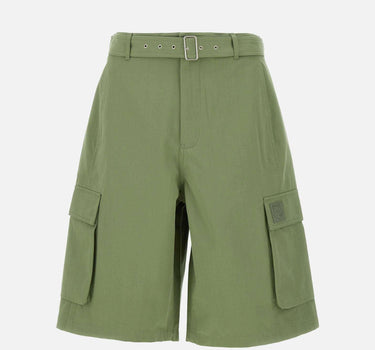"Belted cargo short" OM01405WW9026 0077 MAISON KITSUNE' 