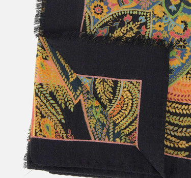 Sciarpa in misto cashmere con motivo paisley floreale WATA0010 AKI67X0883 ETRO 