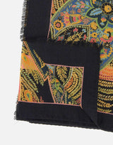 Sciarpa in misto cashmere con motivo paisley floreale WATA0010 AKI67X0883 ETRO 