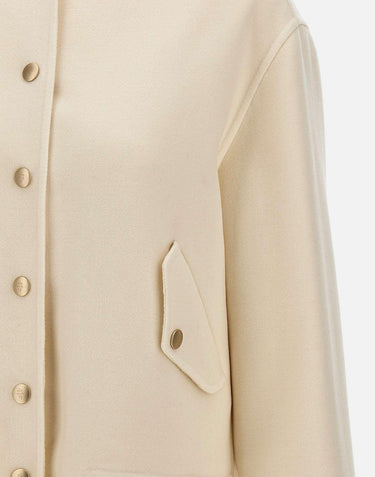 Bomber in lana L85GBTL02 TES0L1060101 ELEVENTY 