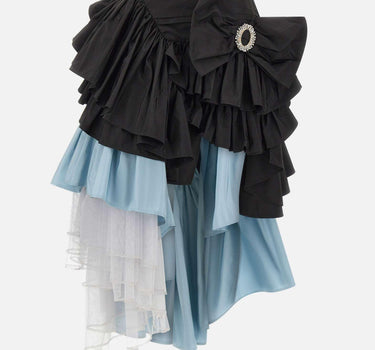 Gonna a strati VAQ11S010 BLKBLUE VAQUERA 