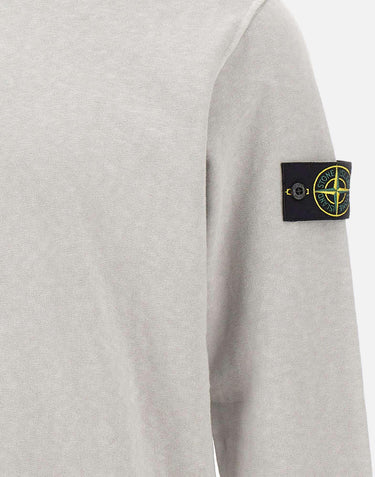 Felpa malfilé effetto "old" 6100034S0060 V0161 STONE ISLAND 