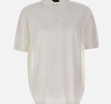Polo in cotone crêpe PL1MCPAR CR14R001 FILIPPO DE LAURENTIIS 