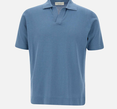 Polo in crepe di cotone PL0MCSK CR14R870 FILIPPO DE LAURENTIIS 