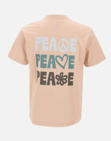 T-shirt "Shitake flower peace" in cotone EM001717 AF14836F4033 EMPORIO ARMANI 